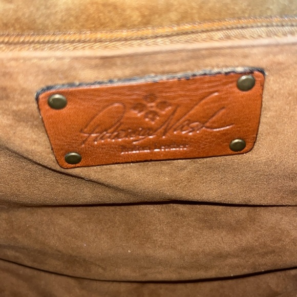 Patricia Nash London Smooth Leather Saddle Bag - Picture 16 of 16